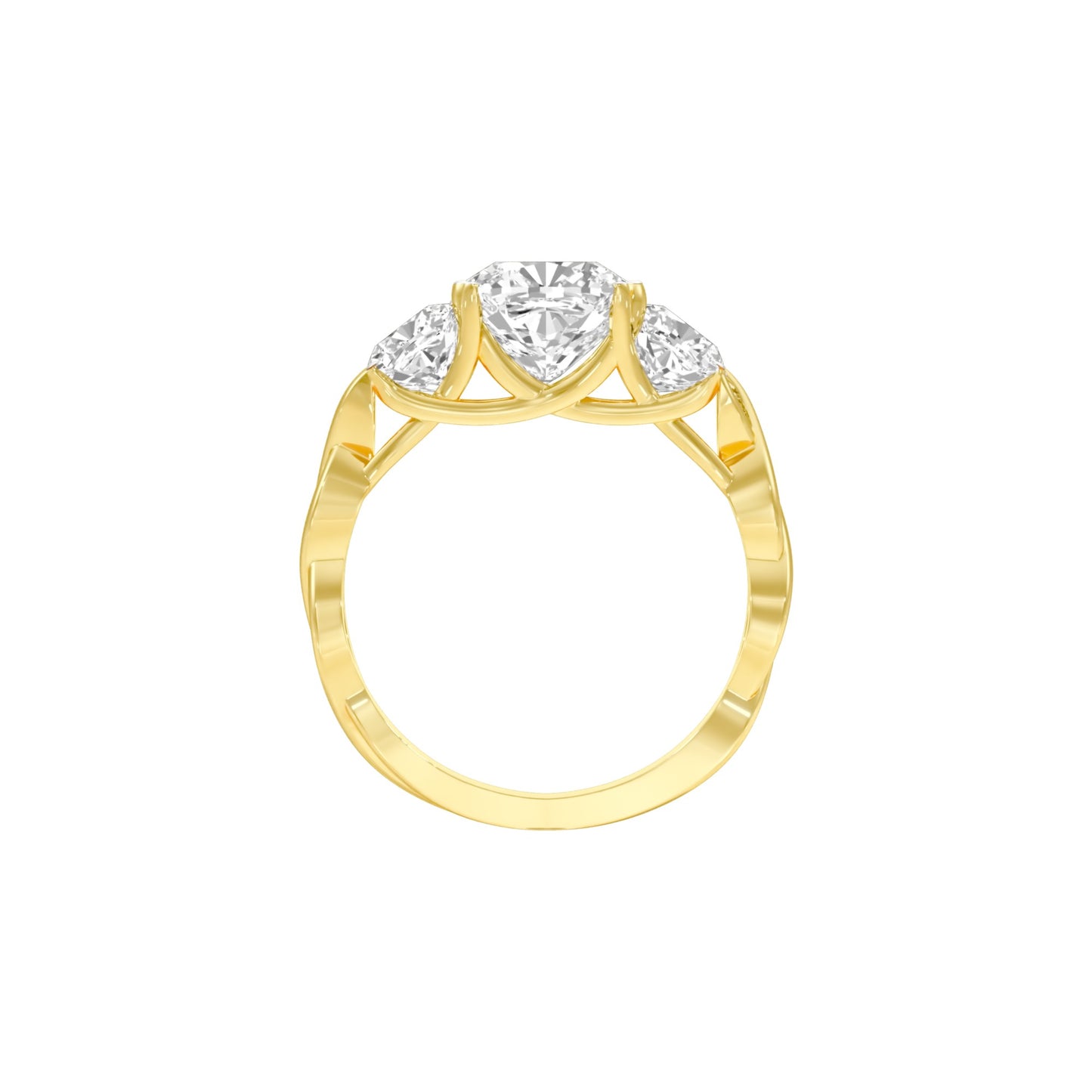 DLR001529 18 KT / Yellow Gold / 22