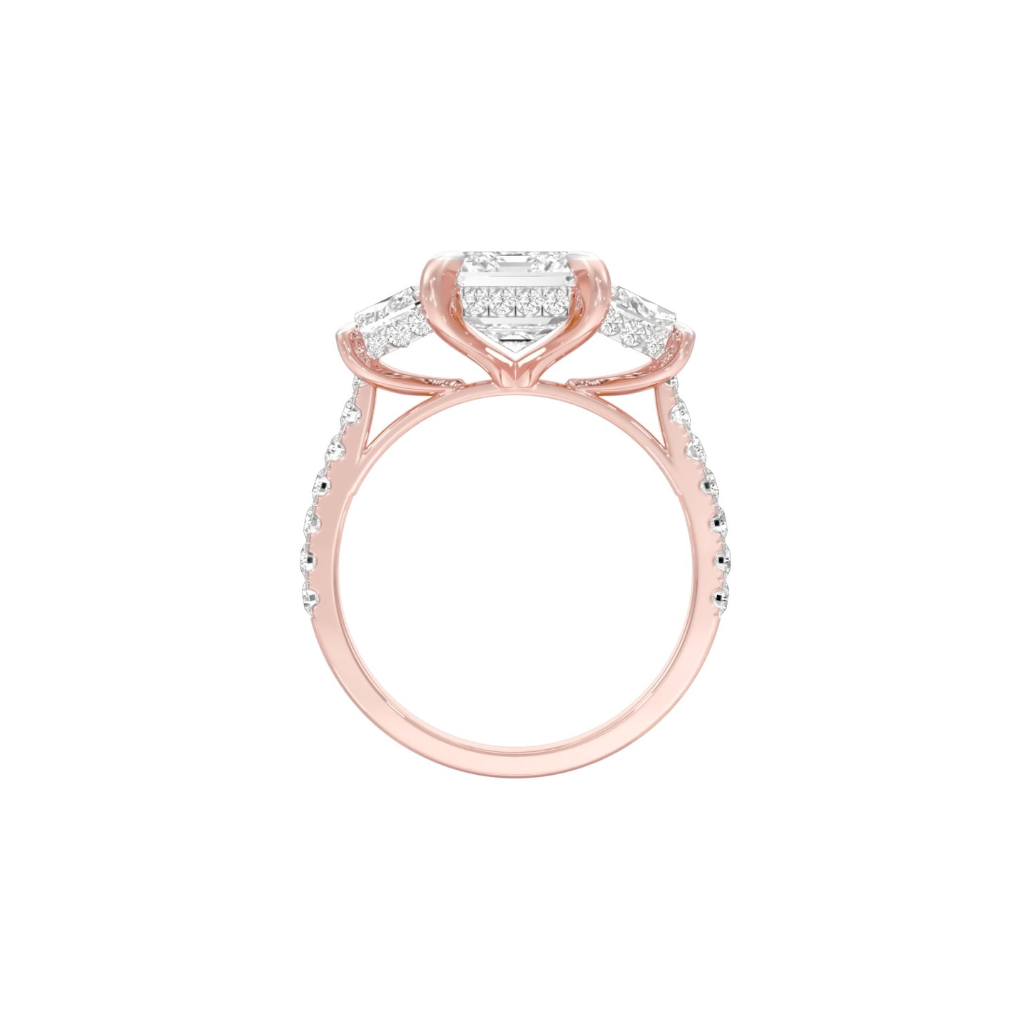 DLR001534 18 KT / Rose Gold / 22