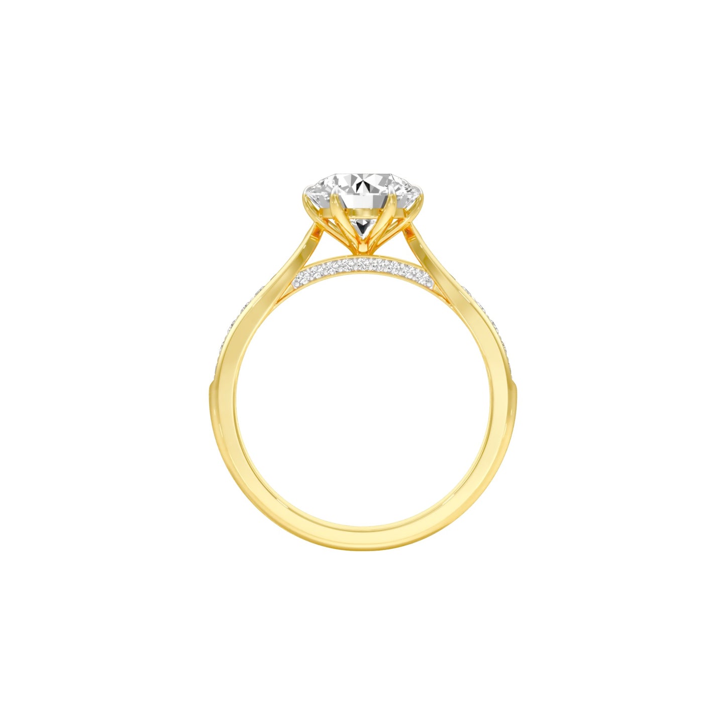 DLR001536 18 KT / Yellow Gold / 22
