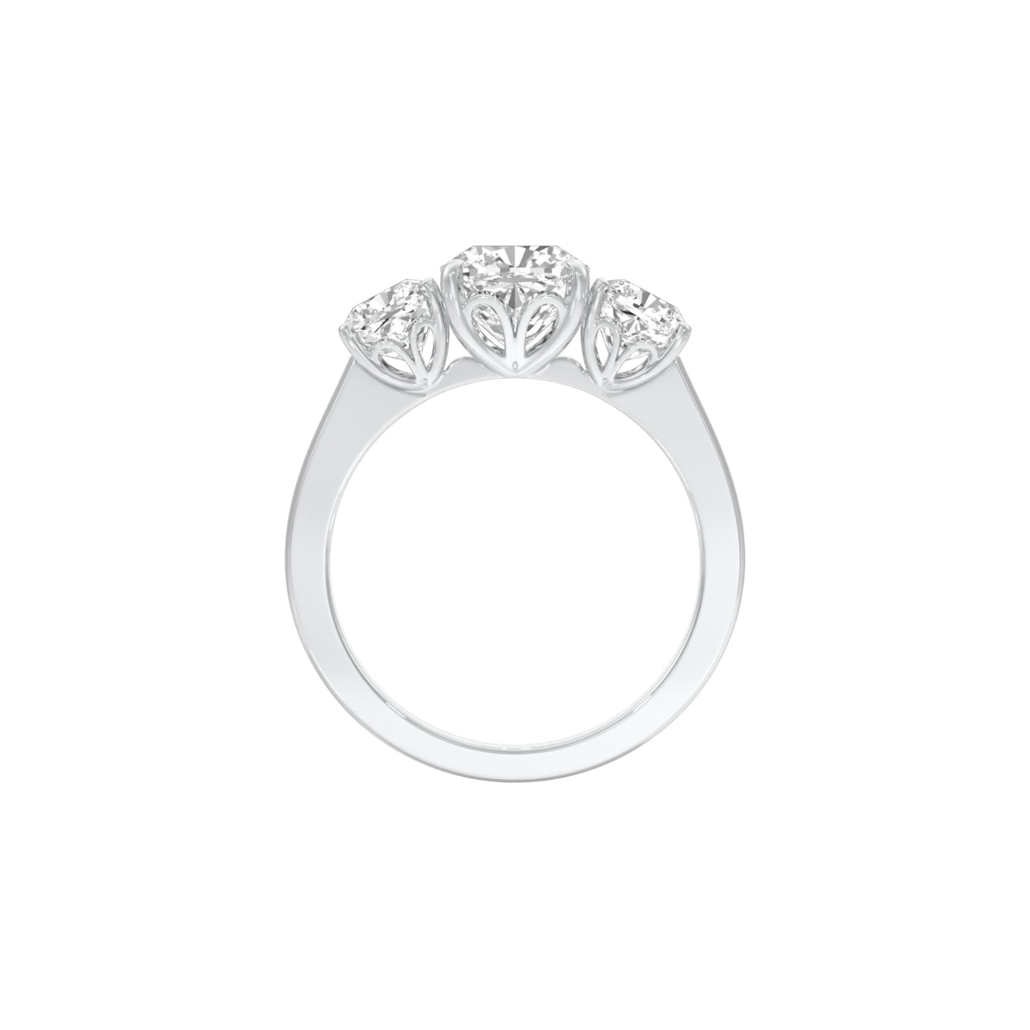 DLR001539 18 KT / White Gold / 22