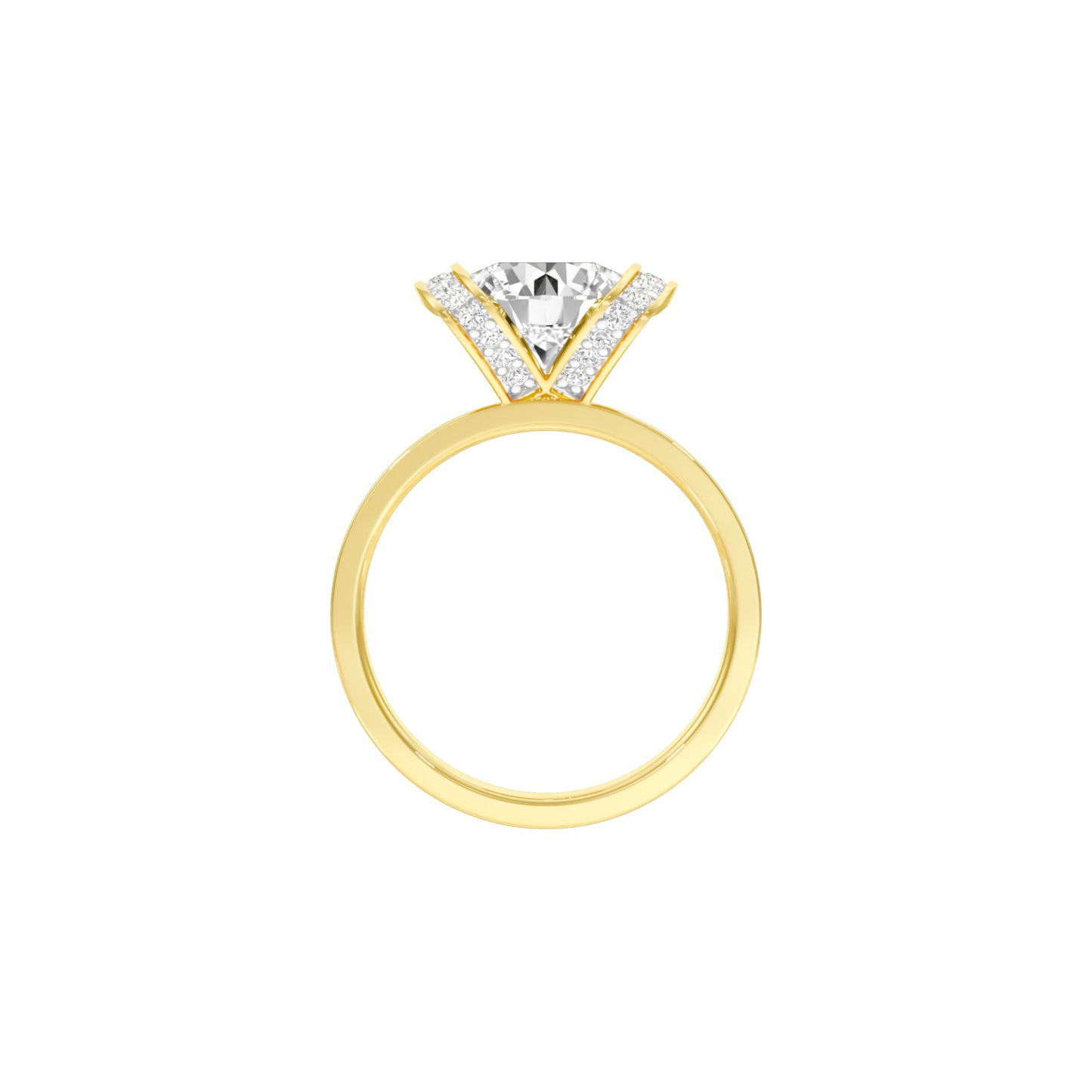 DLR001547 18 KT / Yellow Gold / 22