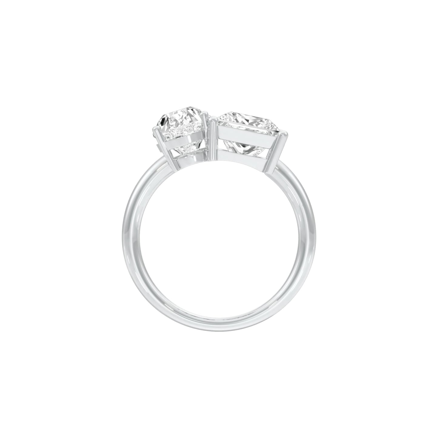 DLR001548 18 KT / White Gold / 22