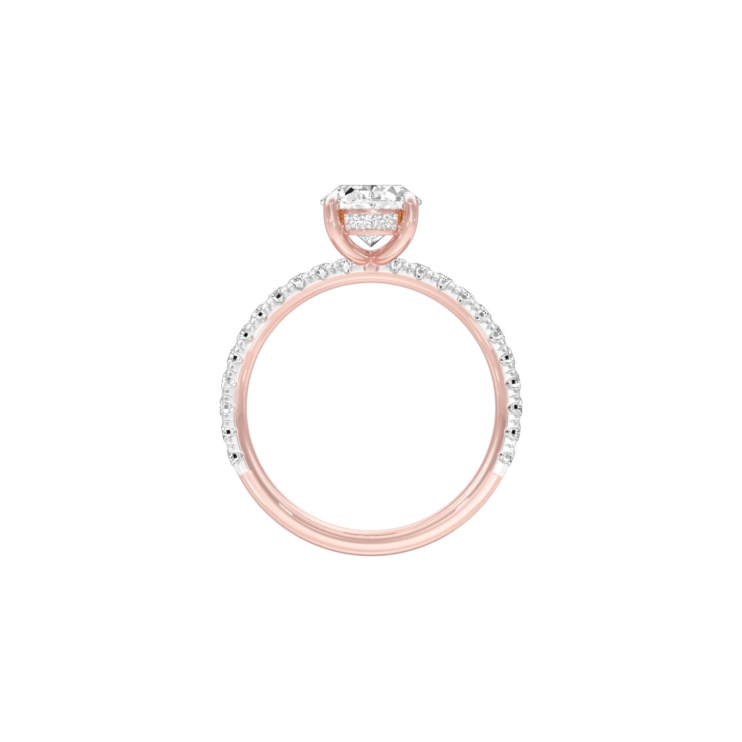 DLR001575 18 KT / Rose Gold / 22
