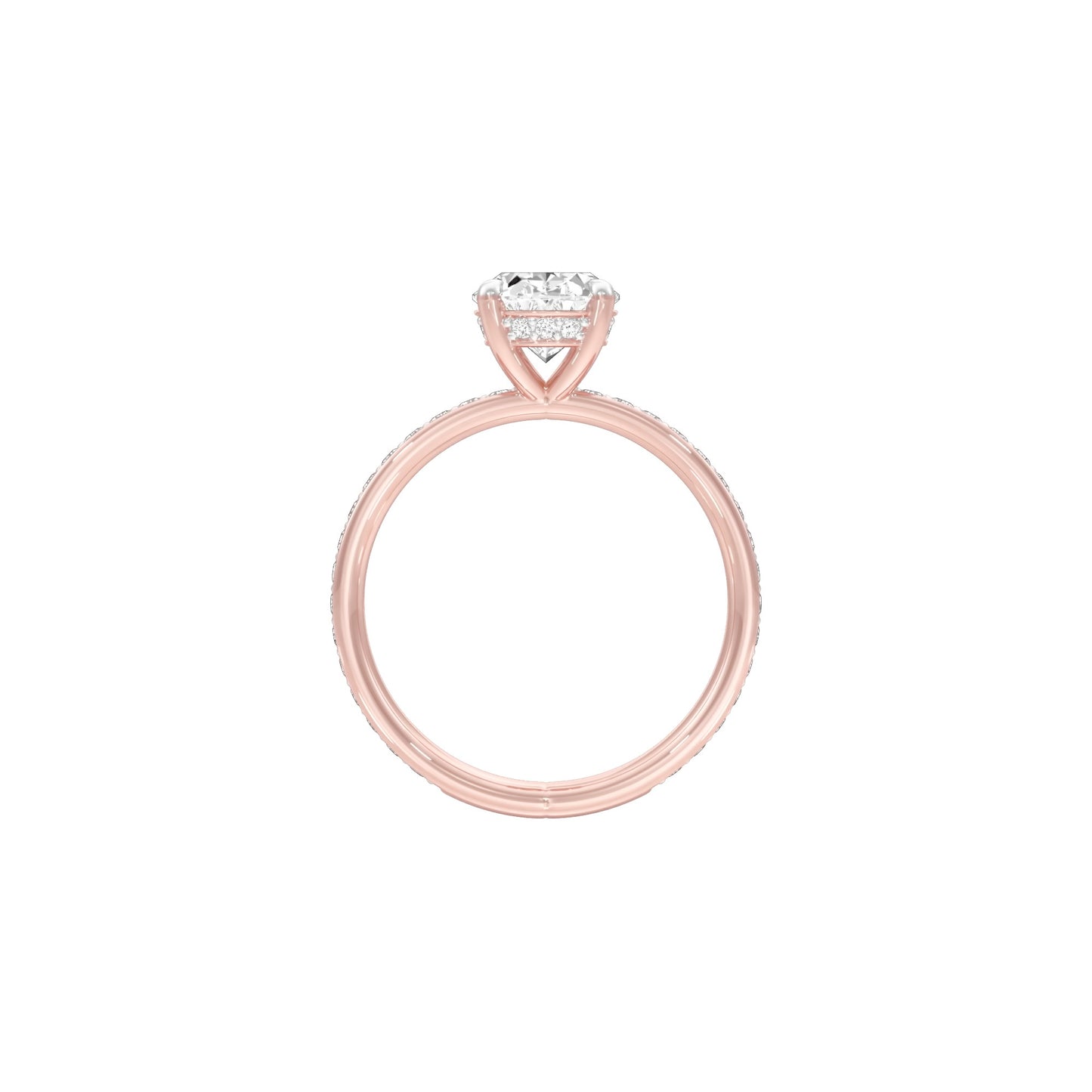 From The Start Diamond Engagement Ring 18 KT / Rose Gold / 22