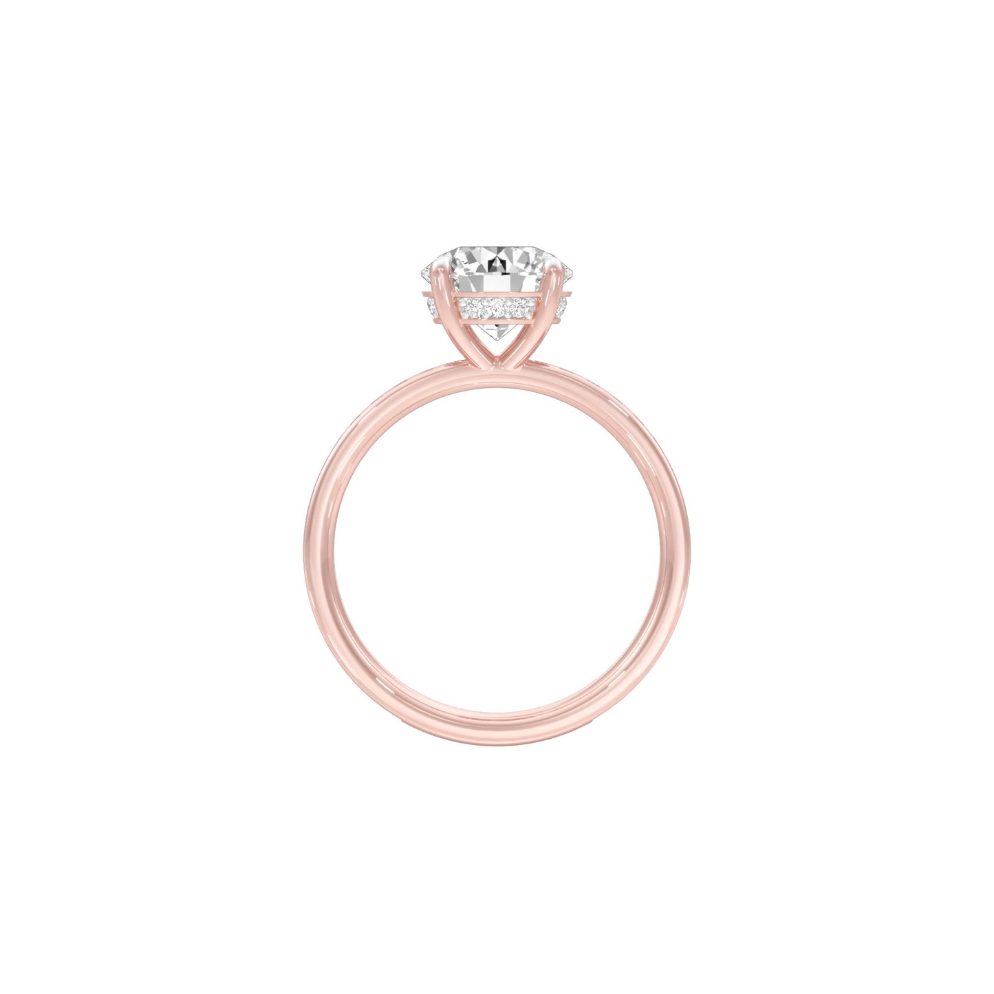 Early Hearts Diamond Engagement Ring 18 KT / Rose Gold / 22
