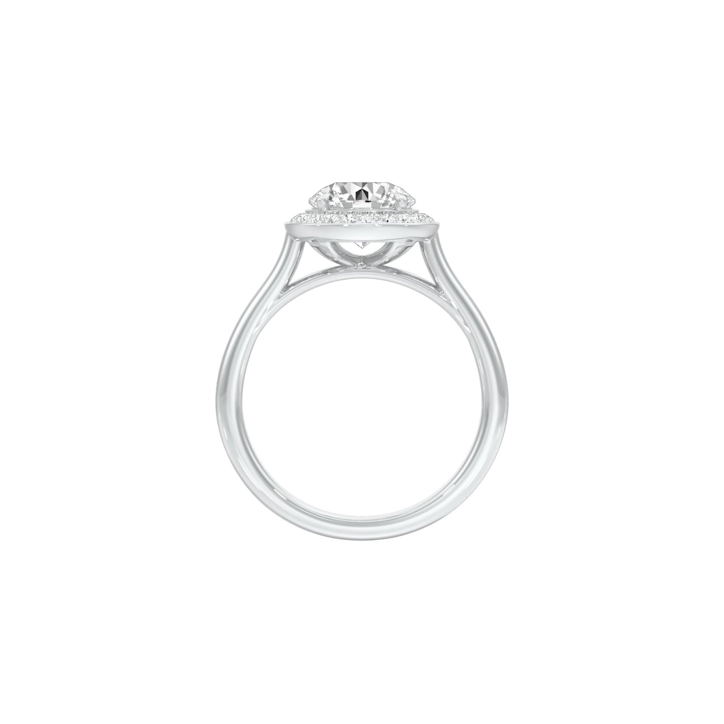 Tuned to You Diamond Engagement Ring 18 KT / White Gold / 22