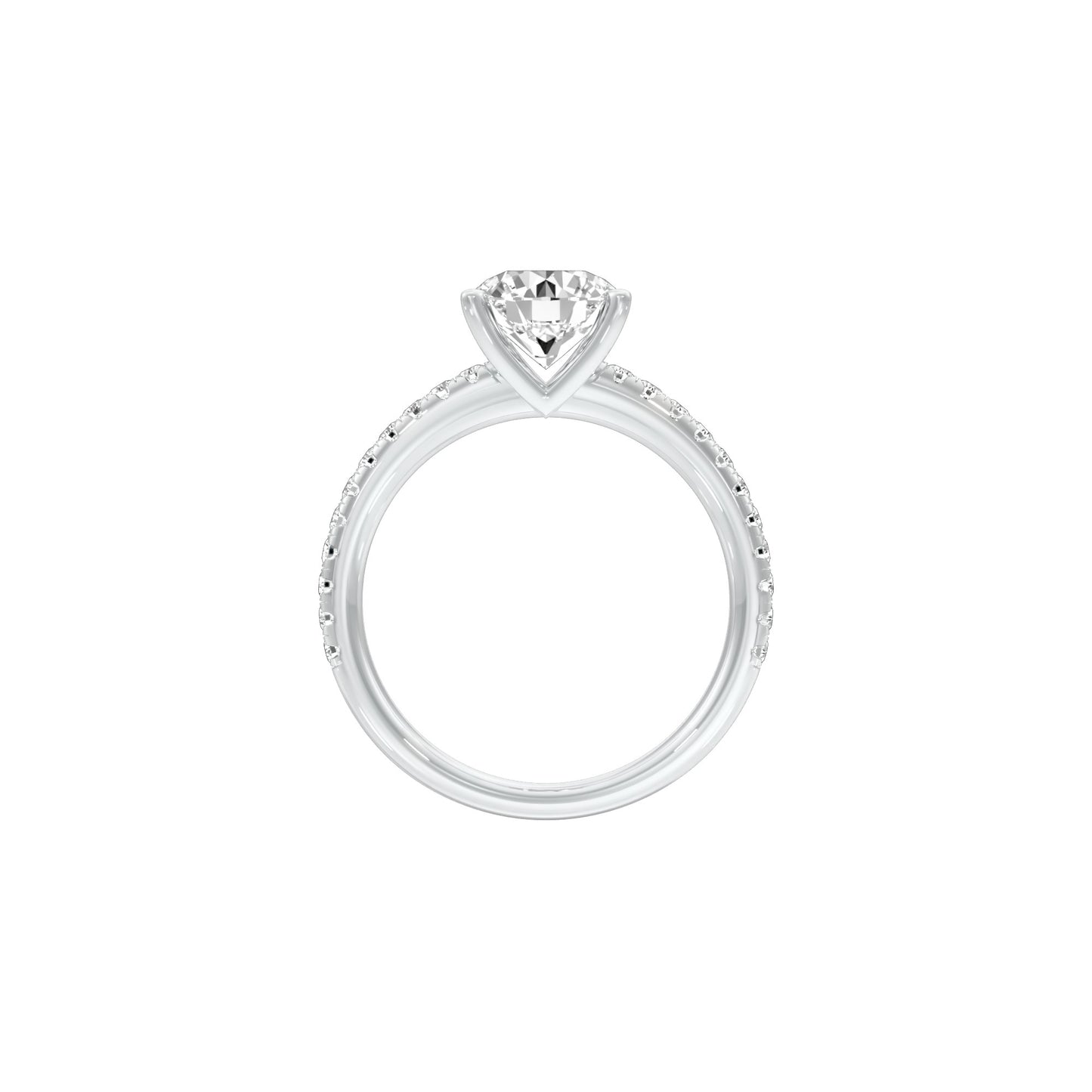 My Forever Now Diamond Engagement Ring 18 KT / White Gold / 22
