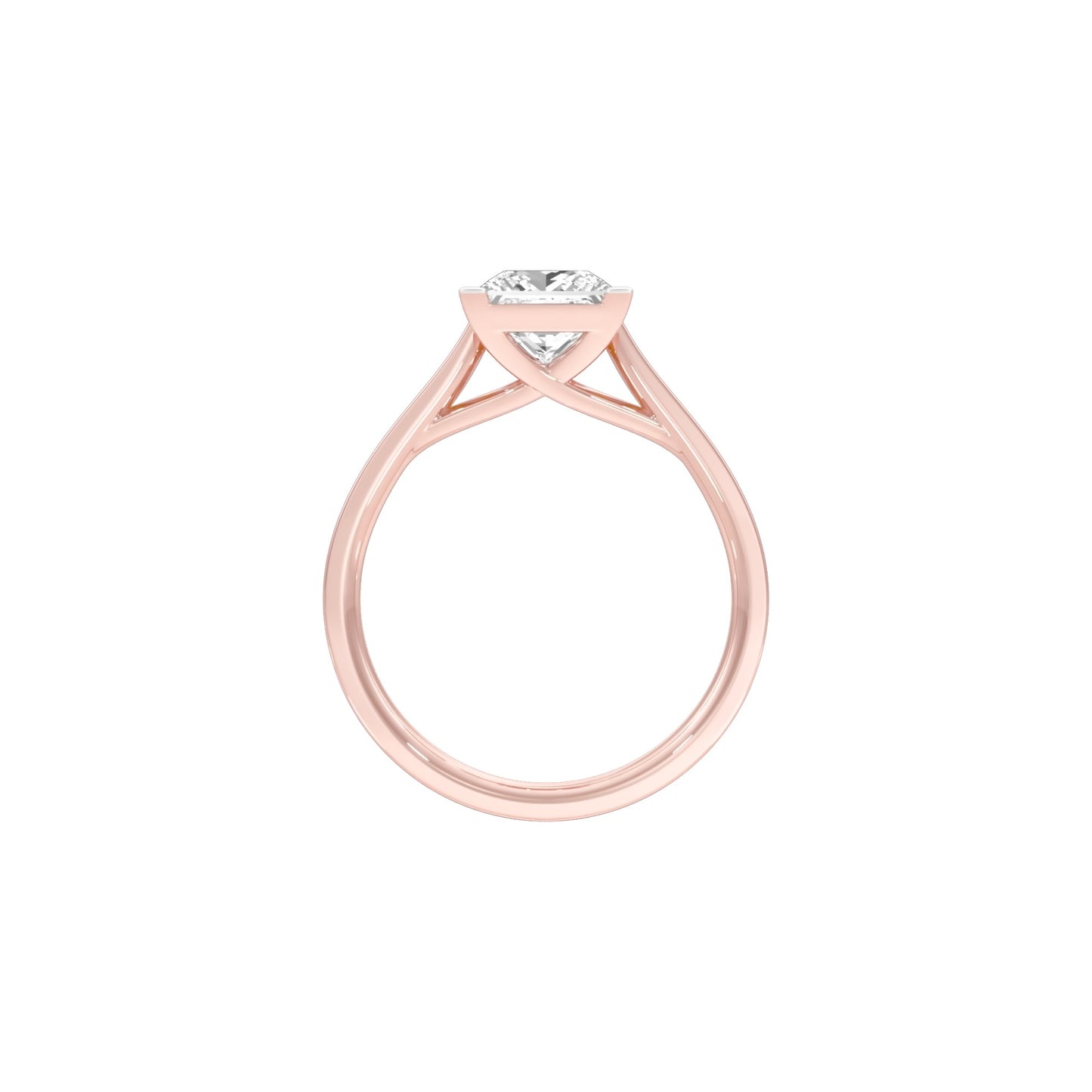 Wow Always Diamond Engagement Ring 18 KT / Rose Gold / 22