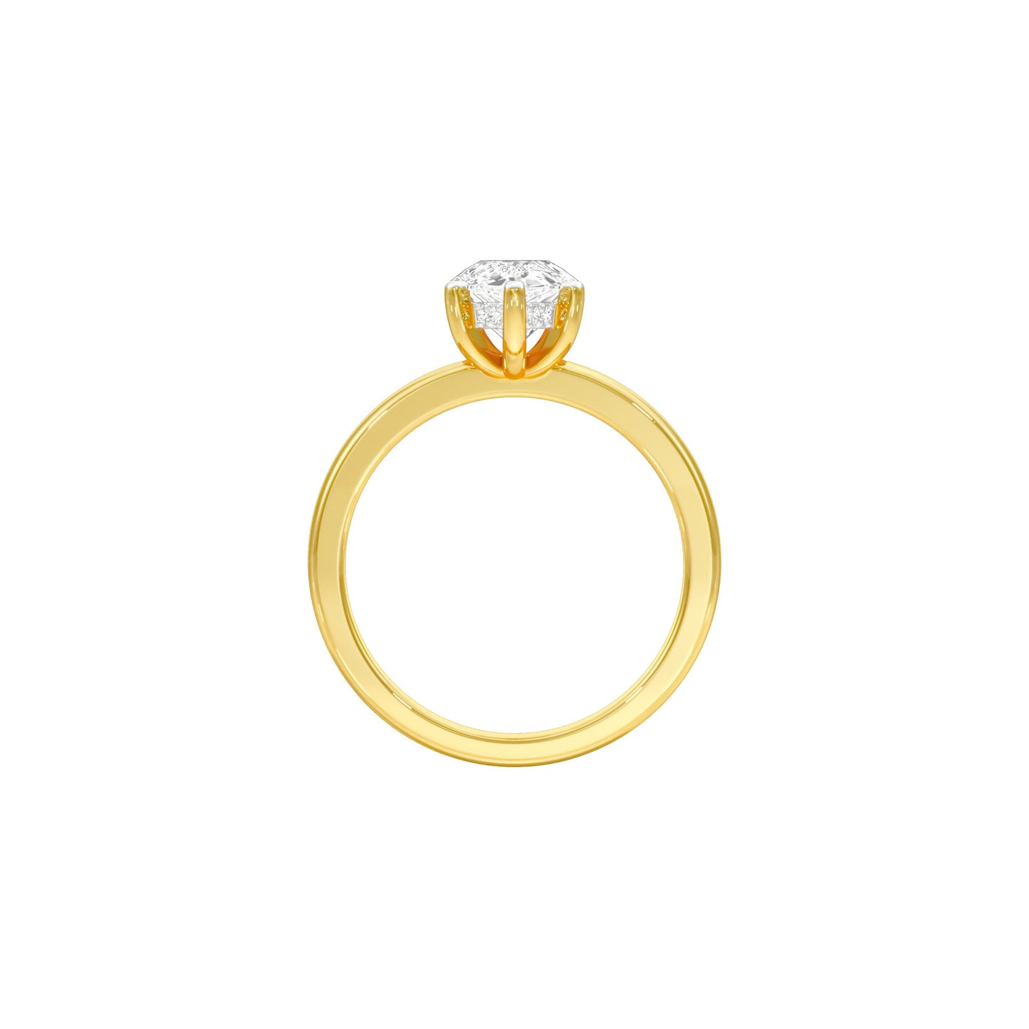 DLR001705 18 KT / Yellow Gold / 22