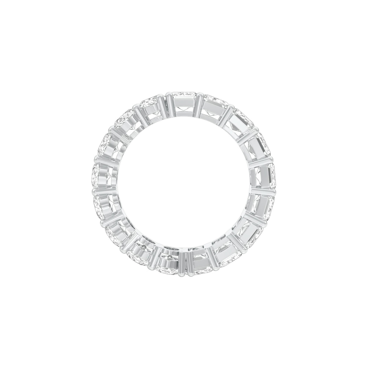 DLR001715 18 KT / White Gold / 22