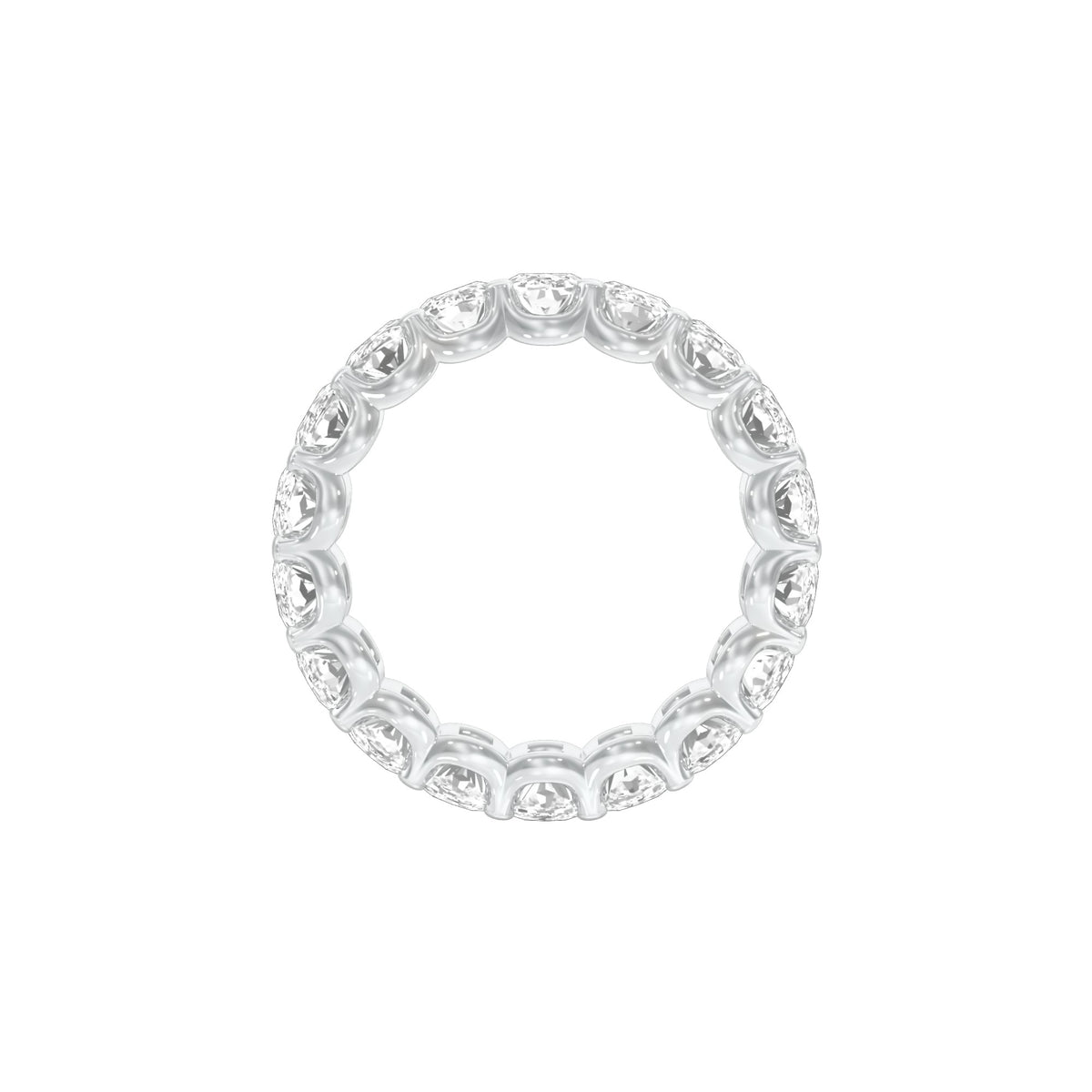 DLR001718 18 KT / White Gold / 22