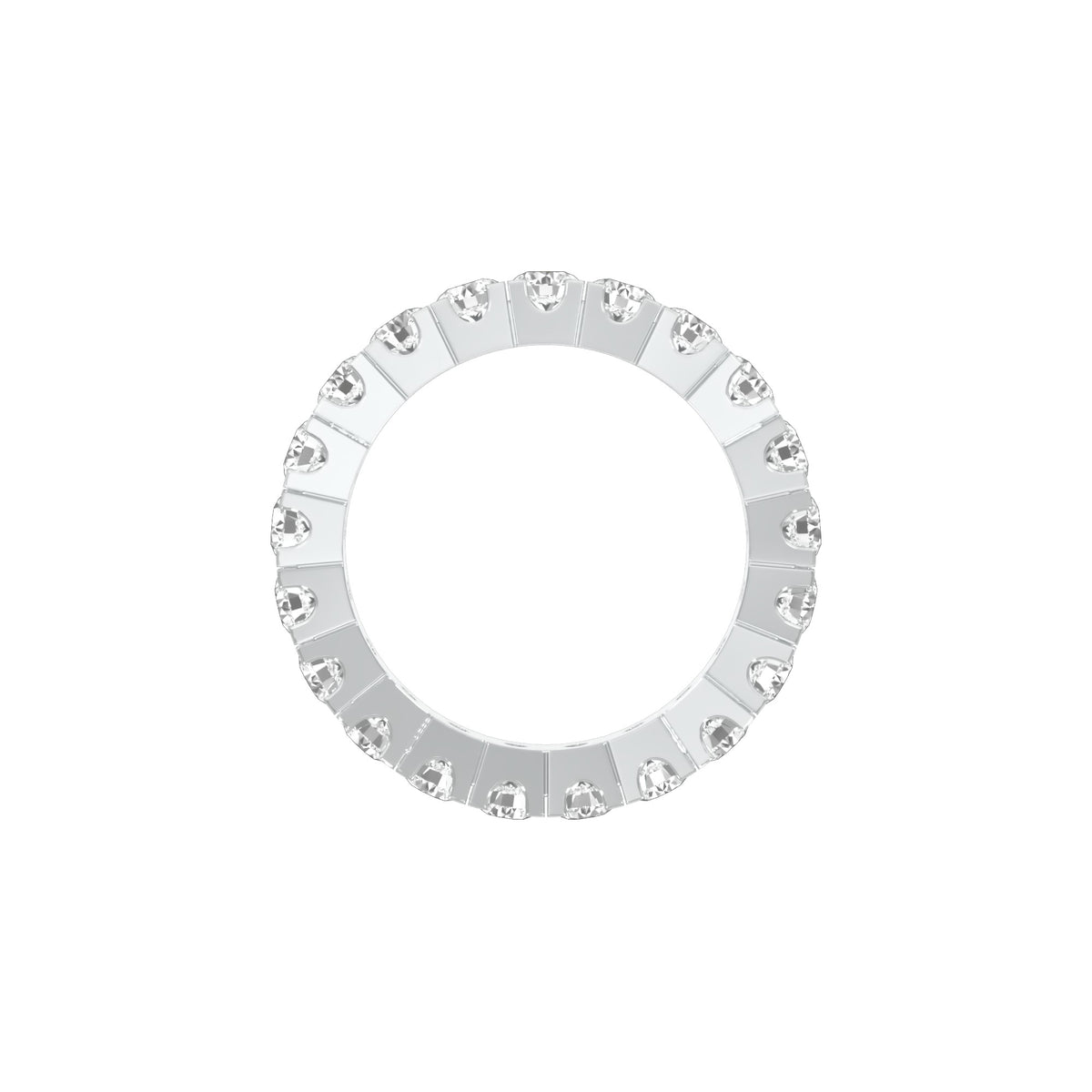 DLR001726 18 KT / White Gold / 22