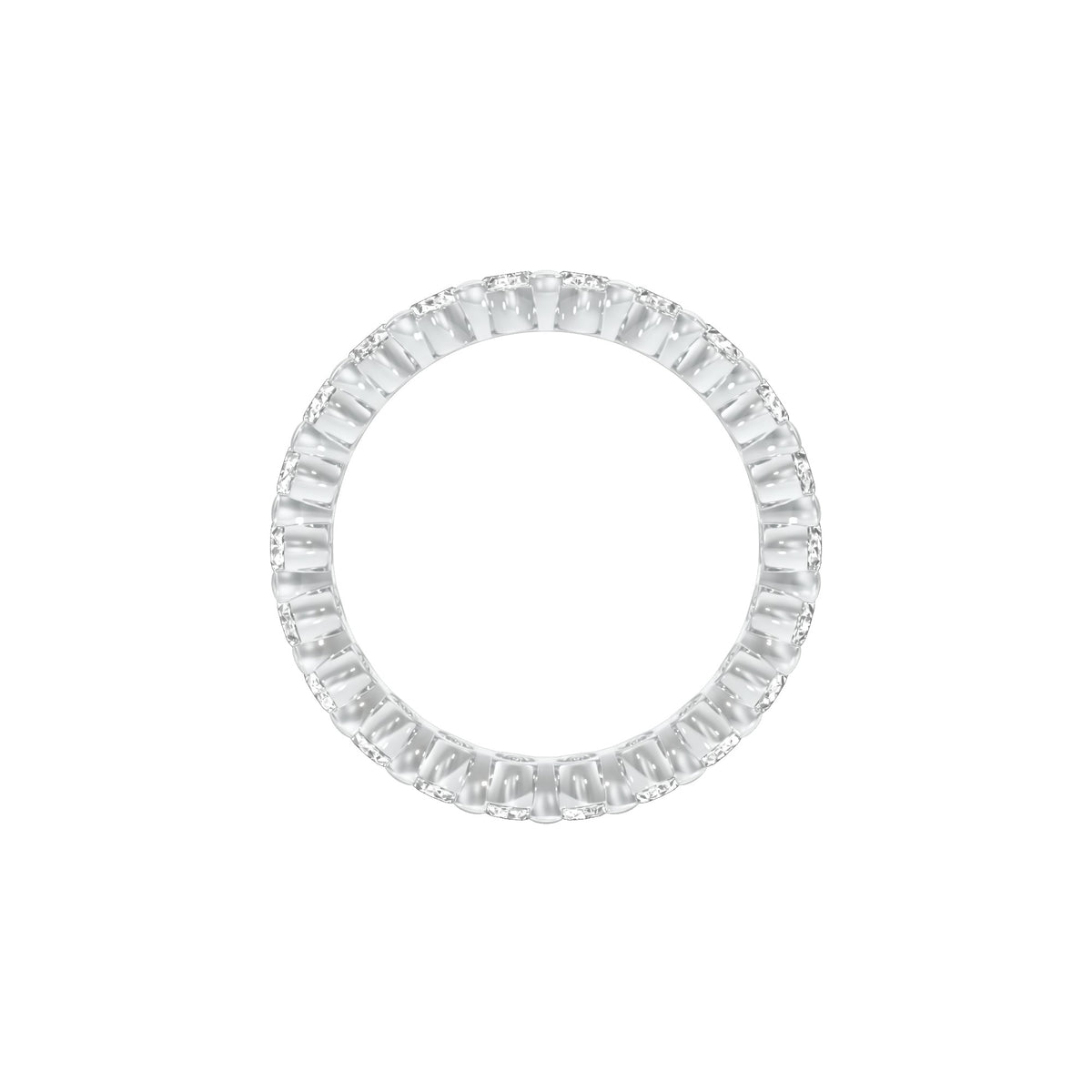 DLR001729 18 KT / White Gold / 22