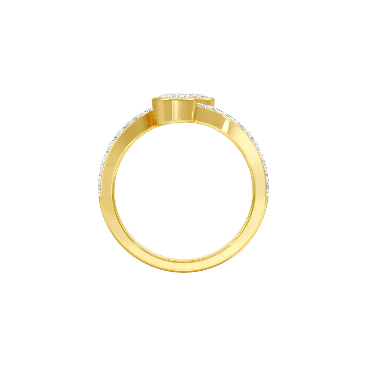 DLR001795 18 KT / Yellow Gold / 22