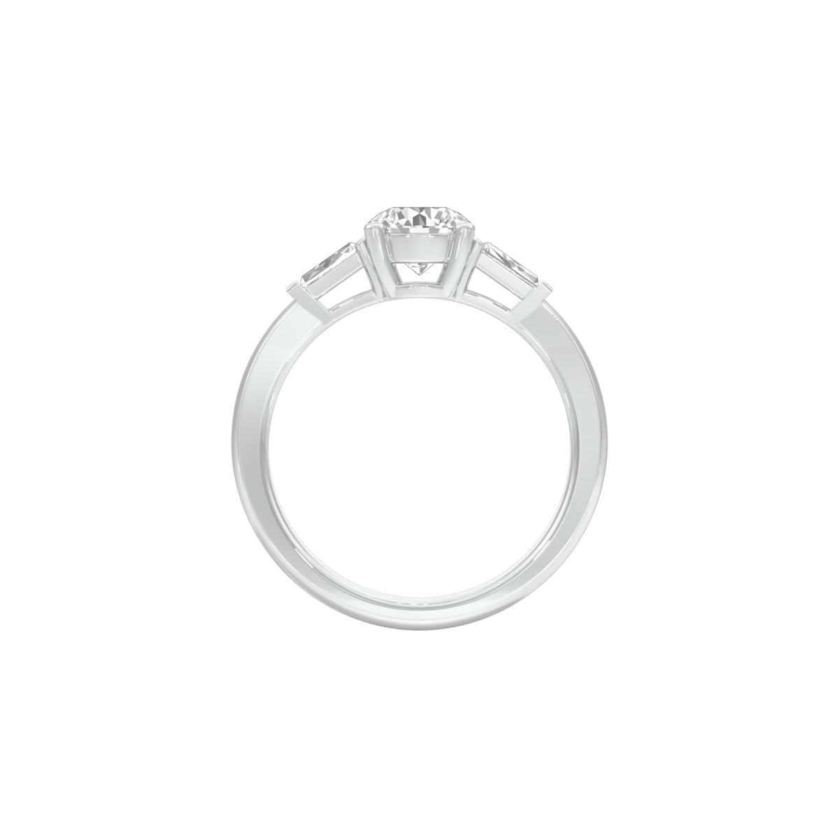 We Are One Diamond Engagement Ring 18 KT / White Gold / 18