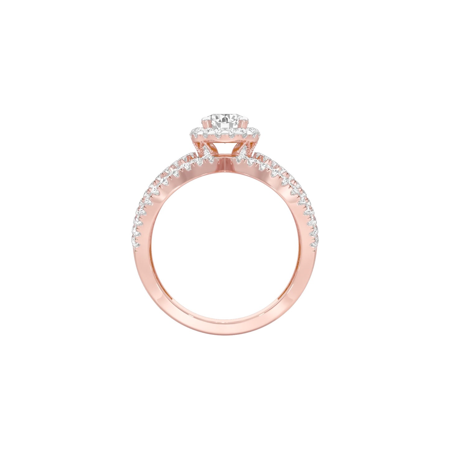 DLR001808 18 KT / Rose Gold / 22