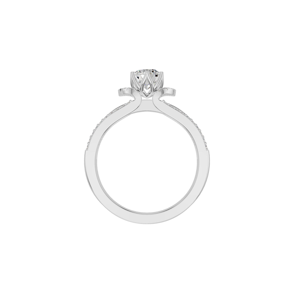 Eternal Splendor Diamond Ring 18 KT / White Gold / 18