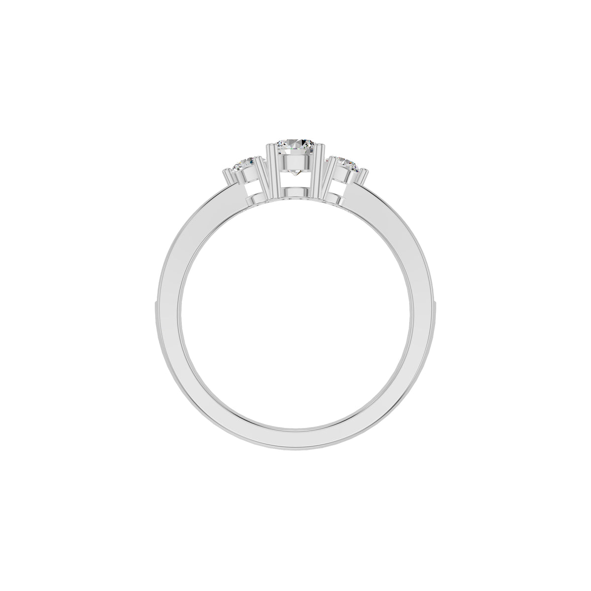 DLR002148 18 KT / White Gold / 18