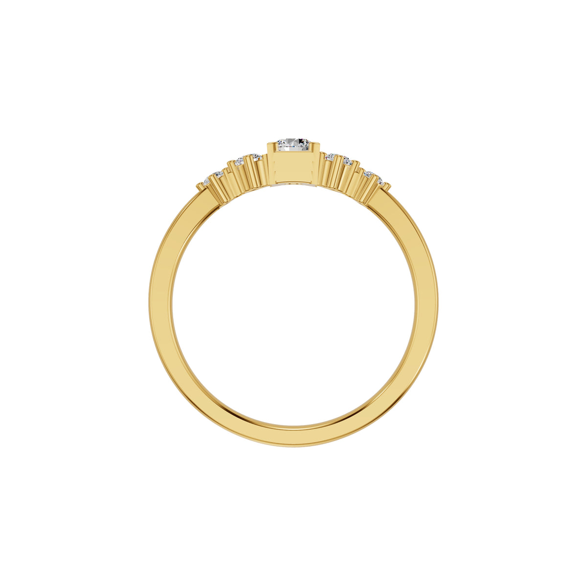 DLR002150 18 KT / Yellow Gold / 18