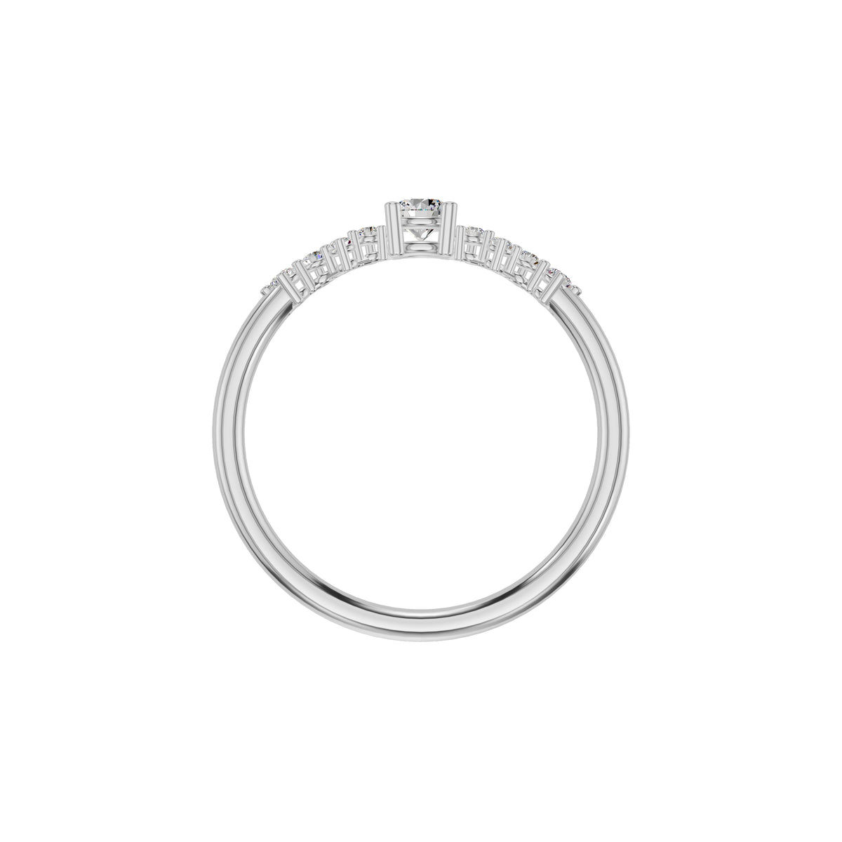 DLR002170 18 KT / White Gold / 18