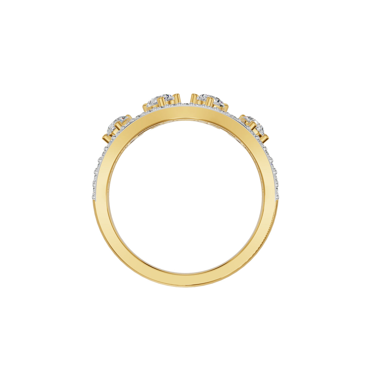 DLR002187 18 KT / Yellow Gold / 18