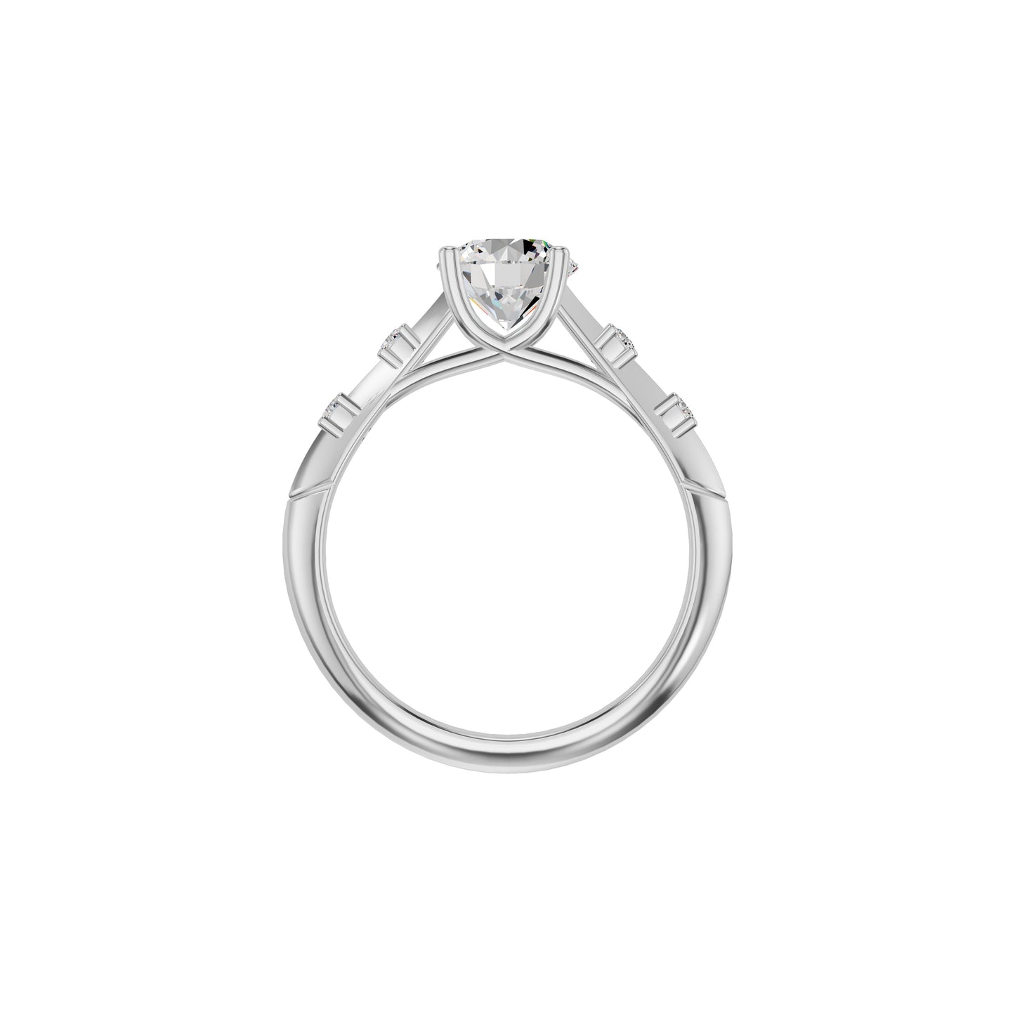 DLR002237 18 KT / White Gold / 18