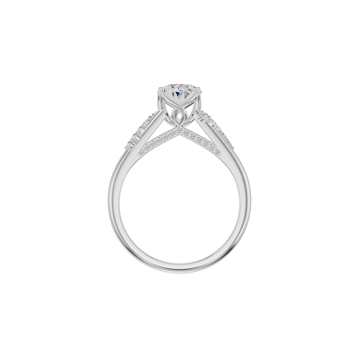 DLR002248 18 KT / White Gold / 18