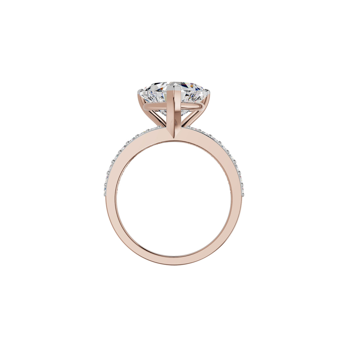 Luminous Lullaby Diamond Ring 18 KT / Rose Gold / 18