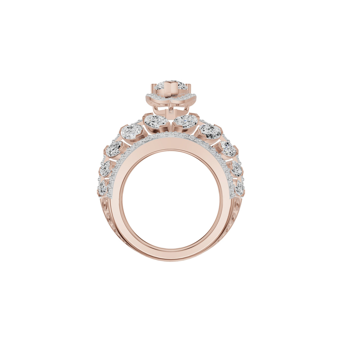 DLR002453 18 KT / Rose Gold / 18