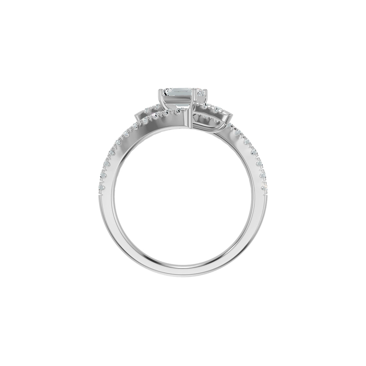 DLR002615 18 KT / White Gold / 18