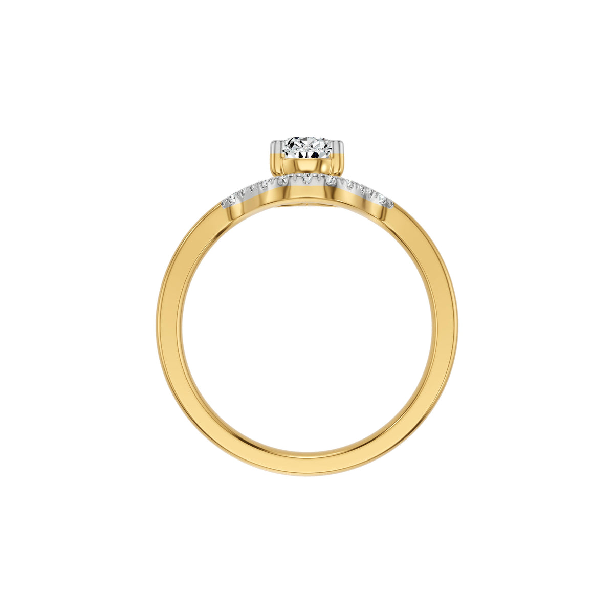 DLR002649 18 KT / Yellow Gold / 18