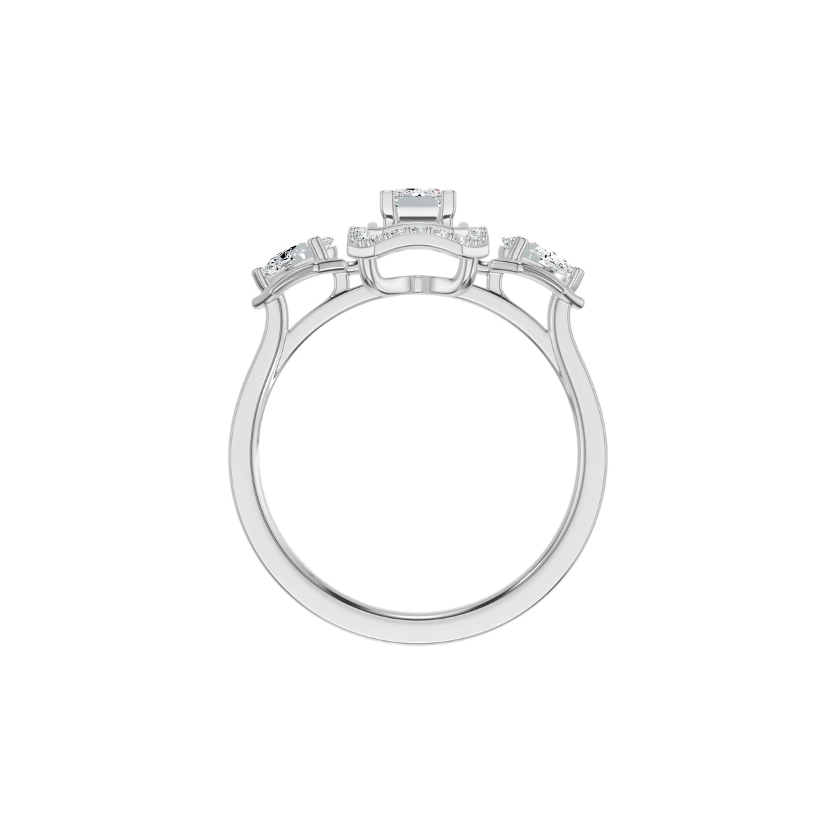 DLR002655 18 KT / White Gold / 18