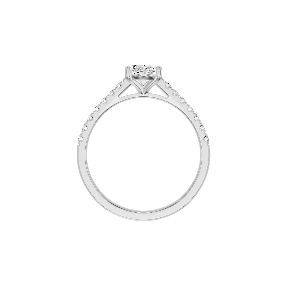 DLR002689 18 KT / White Gold / 18