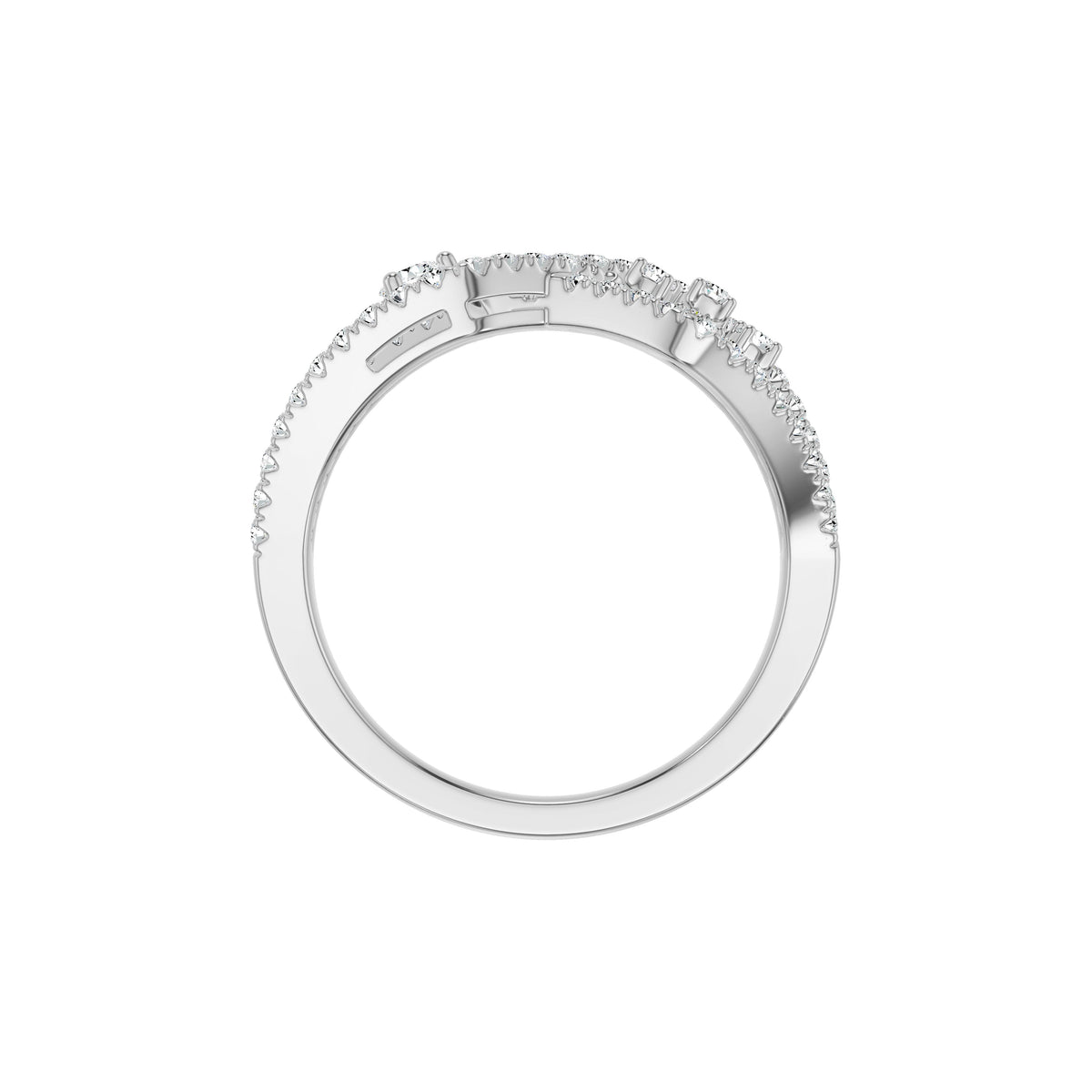 DLR002781 18 KT / White Gold / 18