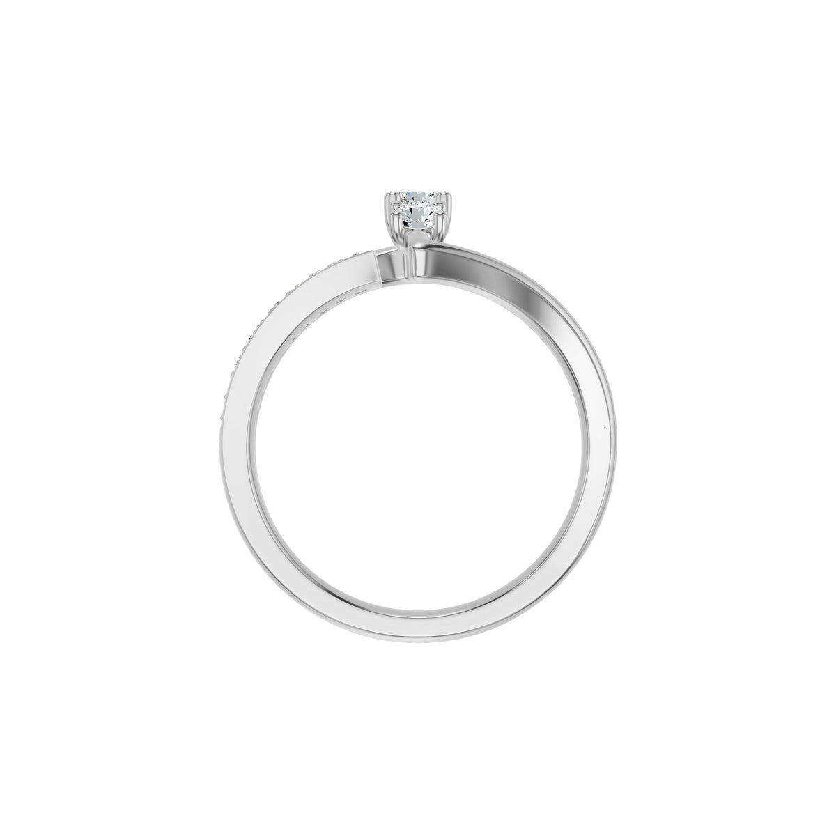 DLR002785 18 KT / White Gold / 18