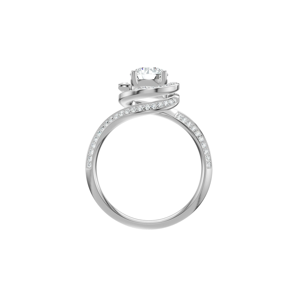 DLR002795 18 KT / White Gold / 18