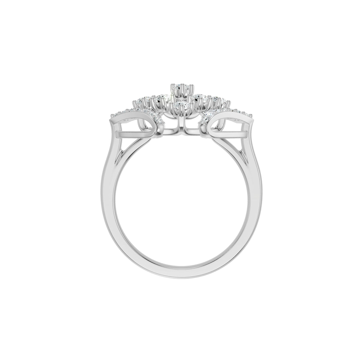 DLR002803 18 KT / White Gold / 18
