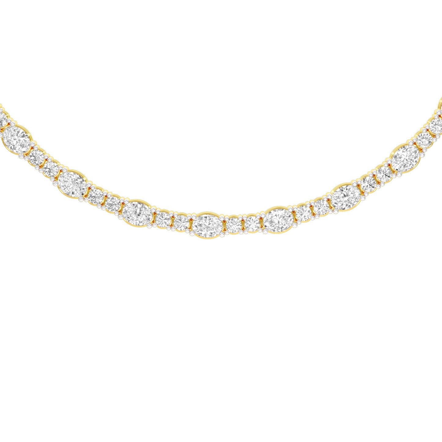 Celestial Motion Diamond Necklace