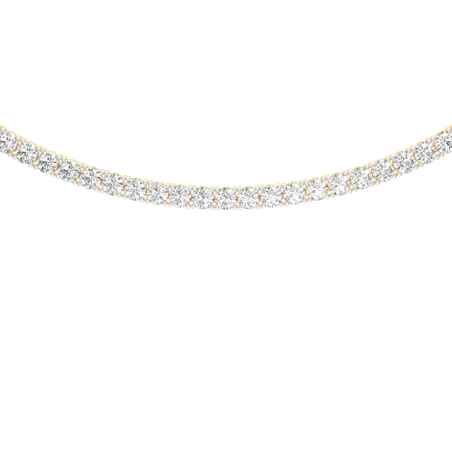 Soft Accent Diamond Necklace
