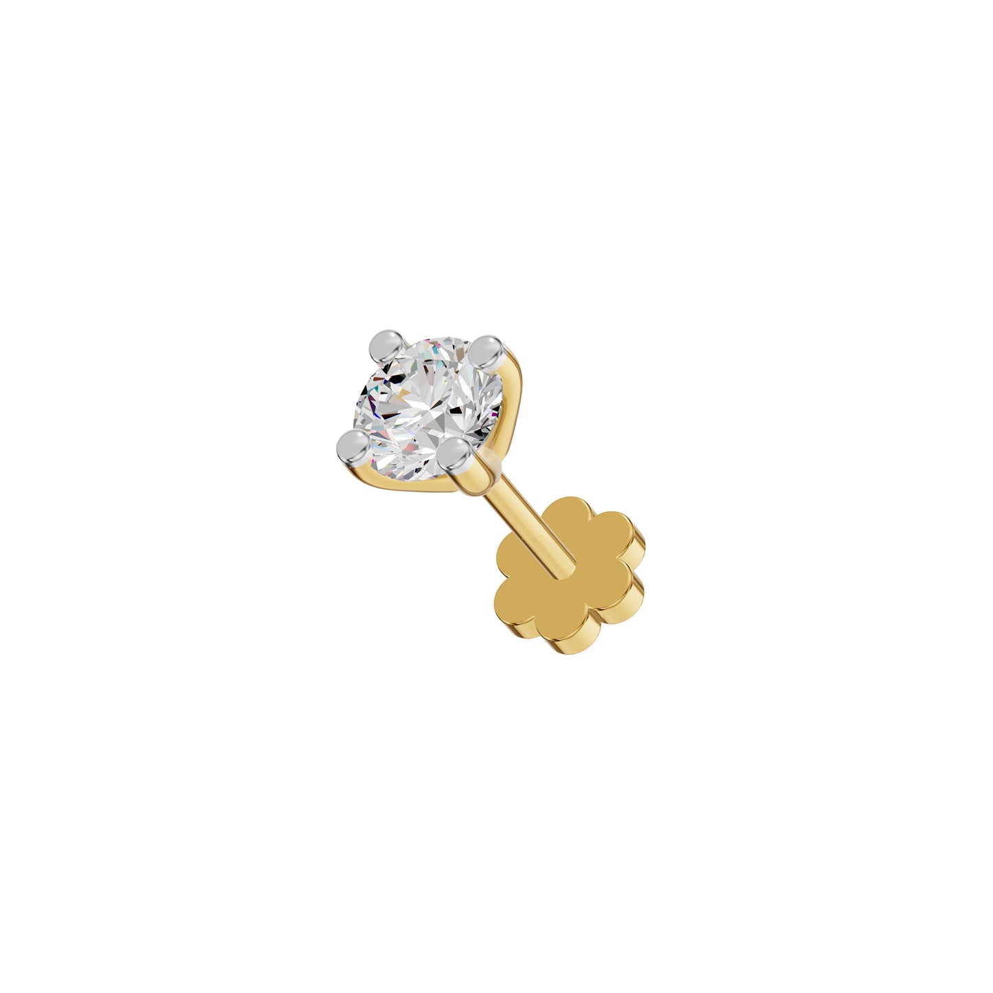Captivating Charisma Diamond Nose Pin