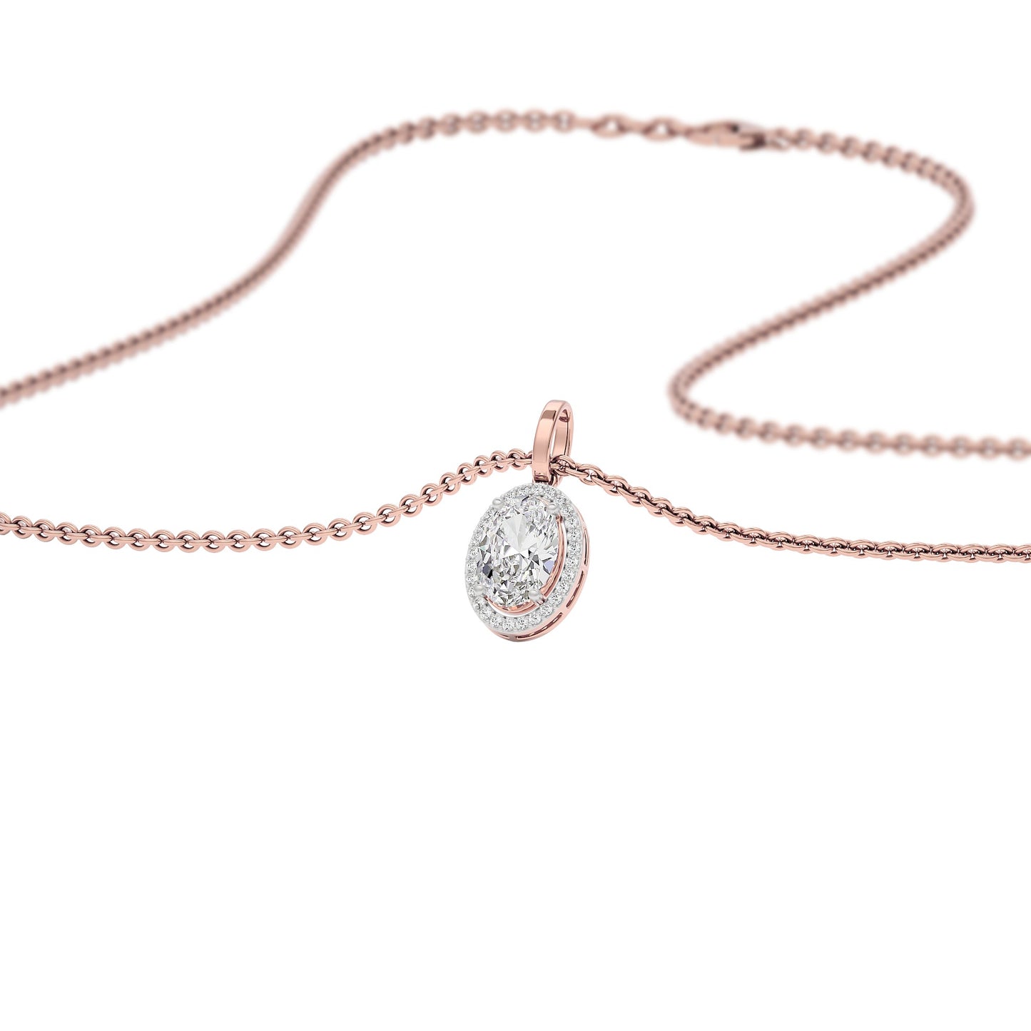 Majestic Odyssey Diamond Pendant 18 KT / Rose Gold