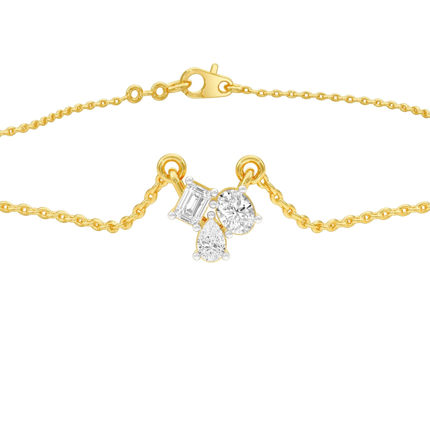 Mini Might Diamond Pendant 18 KT / Yellow Gold