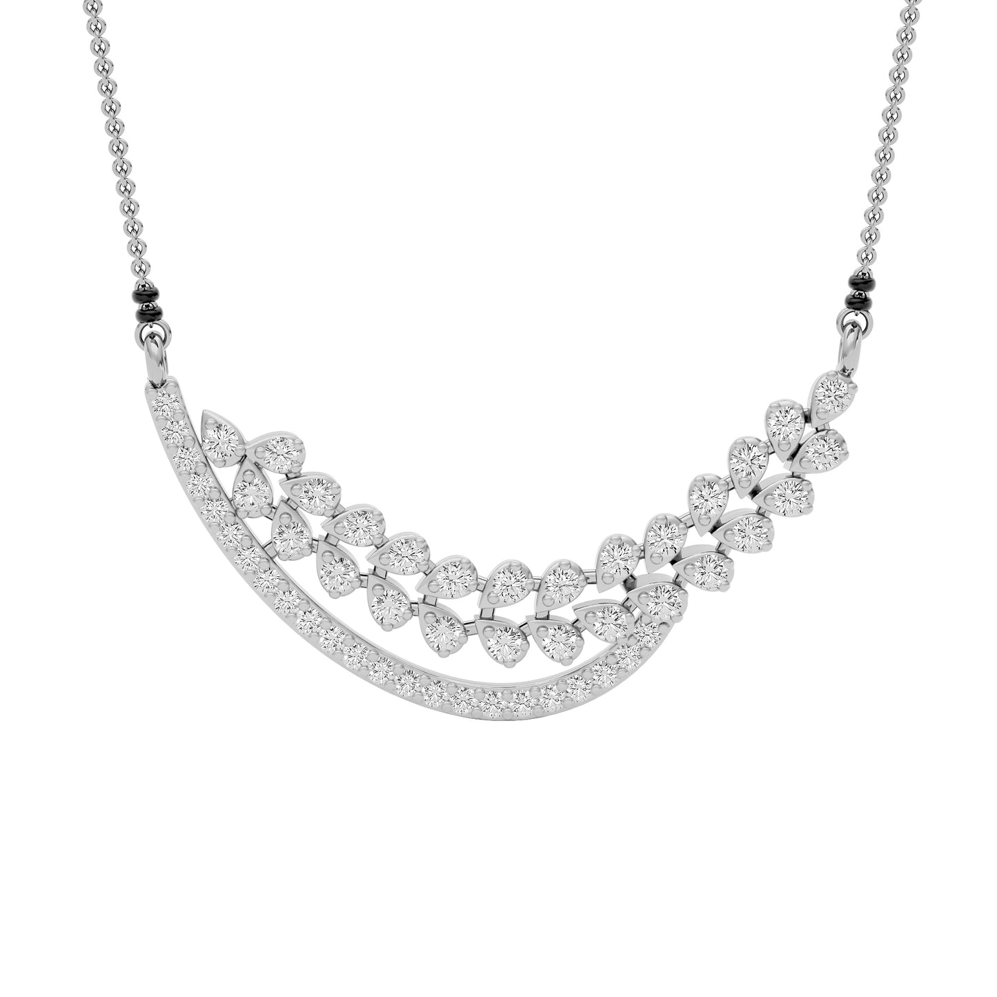 Enchanting Muse Diamond Mangalsutra