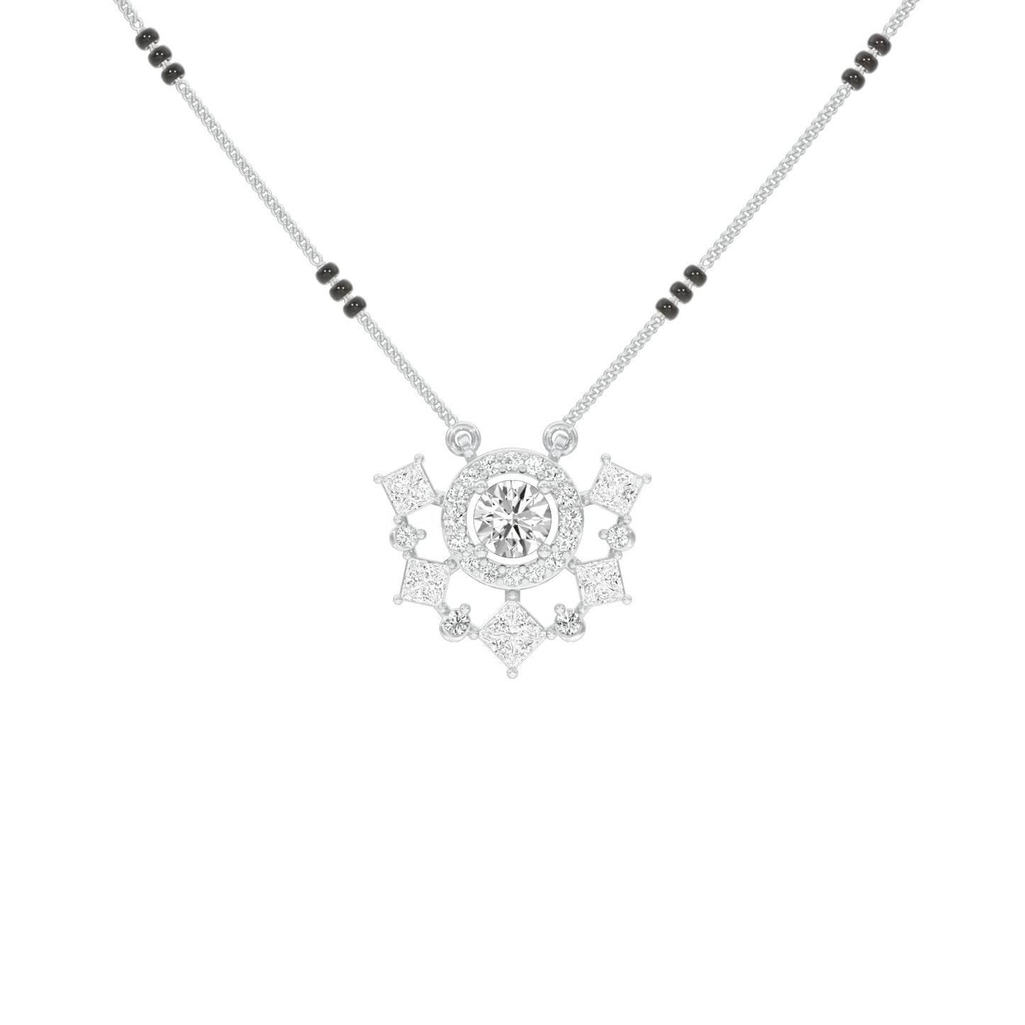 Daisy Love Diamond Mangalsutra 9 KT / White Gold