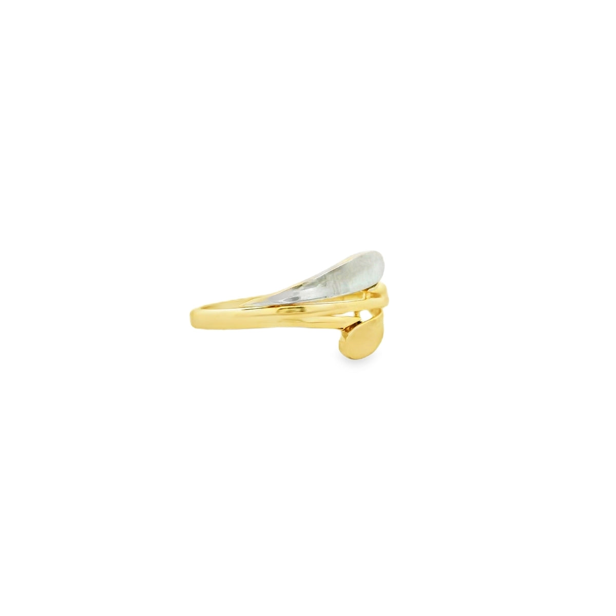Orvexa Dual Curve Gold Ring