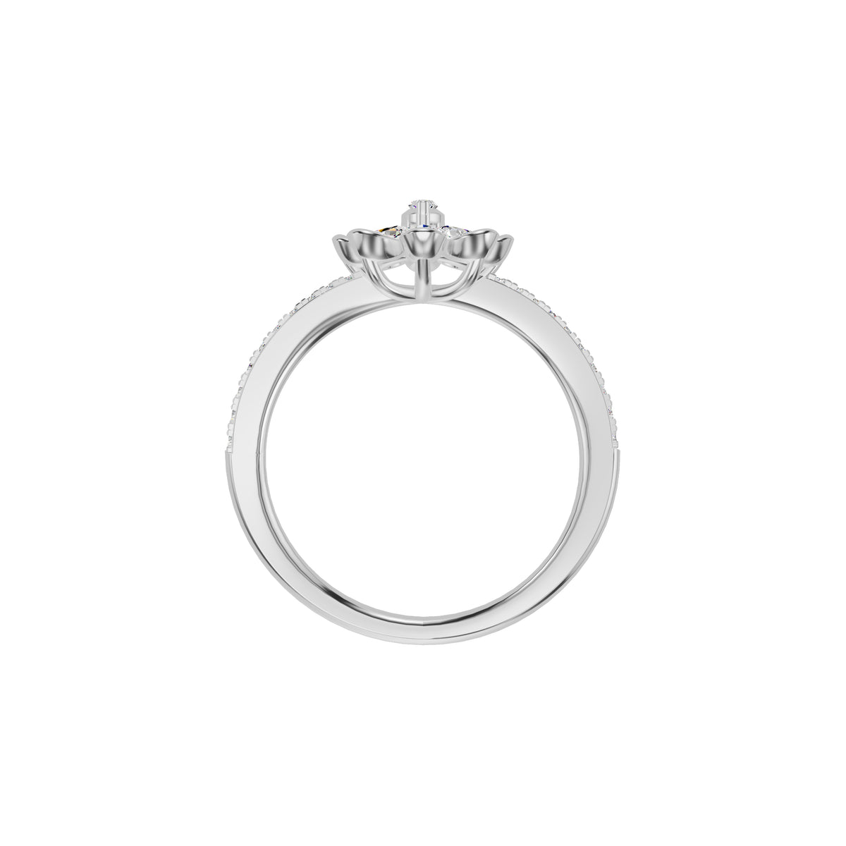 ID-IJRAX19343XX 18 KT / White Gold / 18