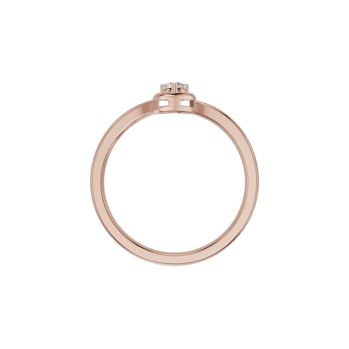 Cordelia Heart Diamond Ring
