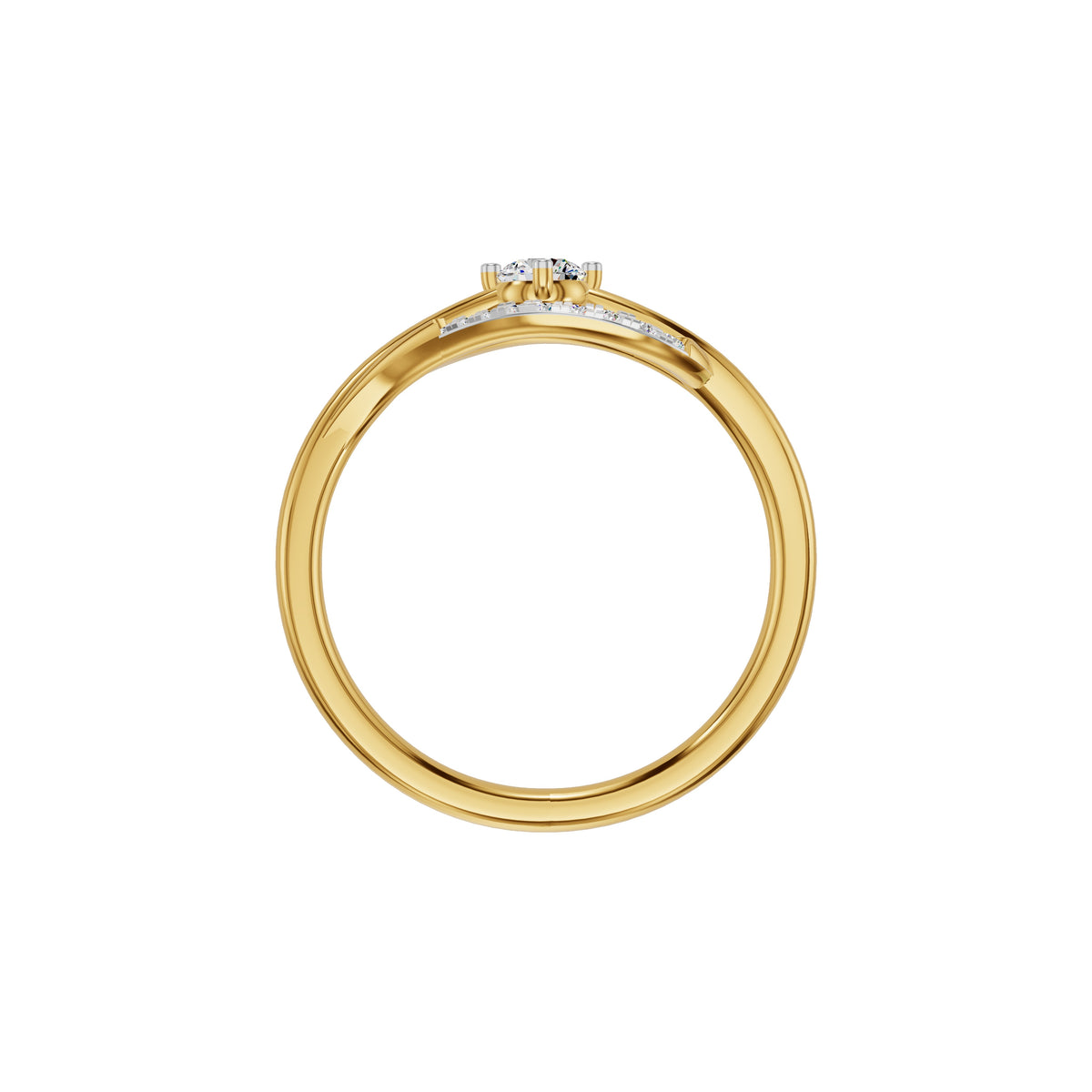ID-IJRCX24663XX 18 KT / Yellow Gold / 18