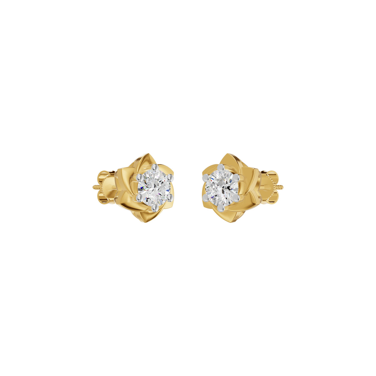 ID-LGERA24488XX 18 KT / Yellow Gold