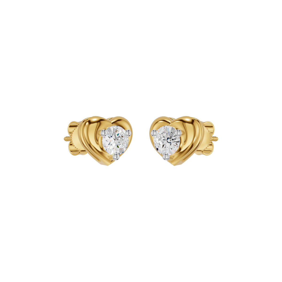 ID-LGERA24492XX 18 KT / Yellow Gold